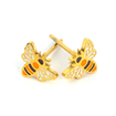 Picture of Bee earrings - gold