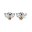 Picture of Bee earrings - silver