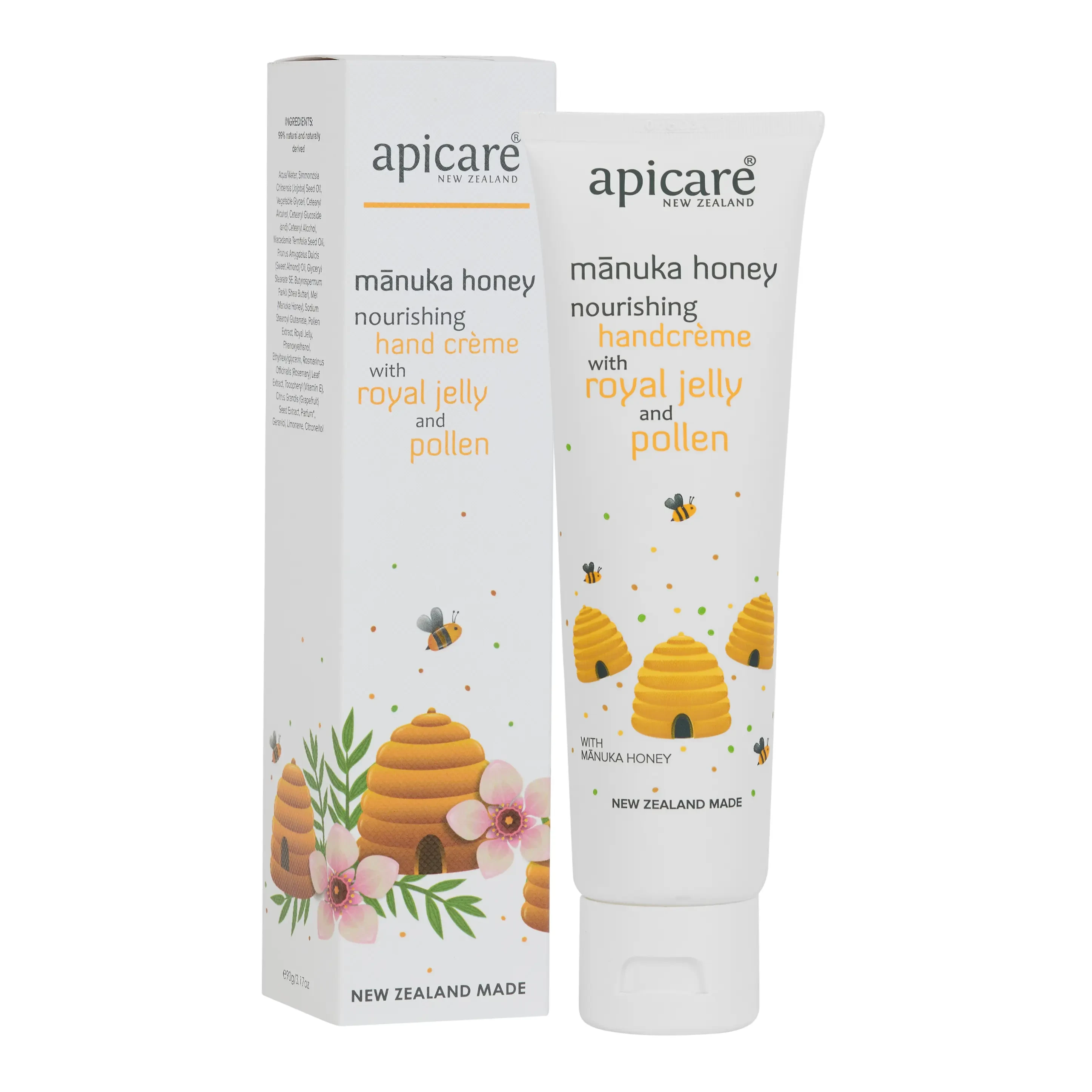 Mānuka honey handcreme with royal jelly