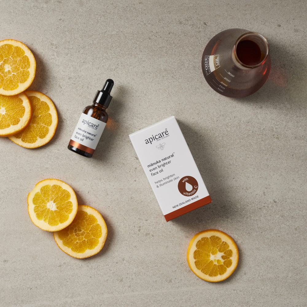 Mānuka Natural Even Brighter Vitamin C face oil