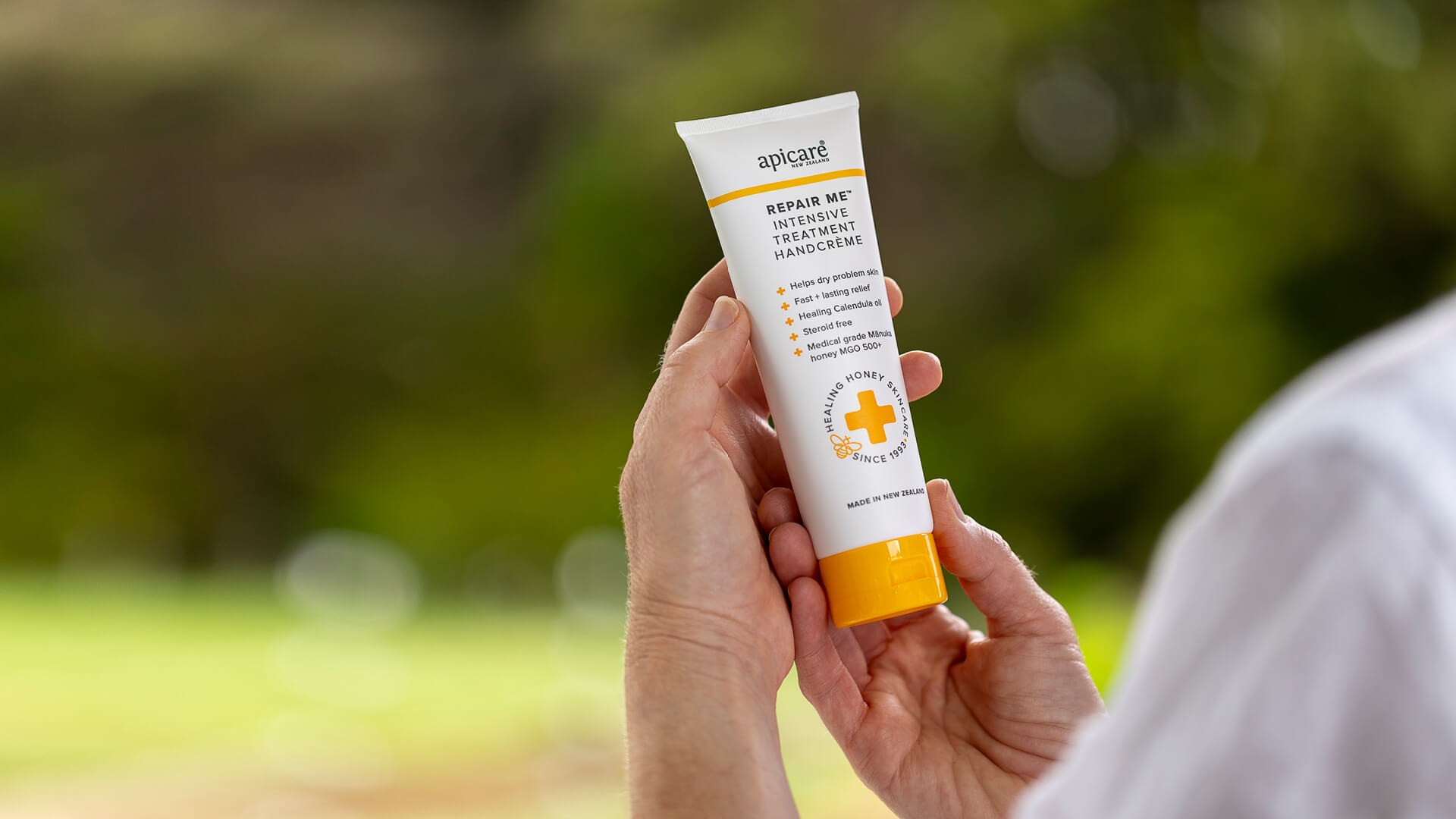 Healing honey skin care </br> since 1993